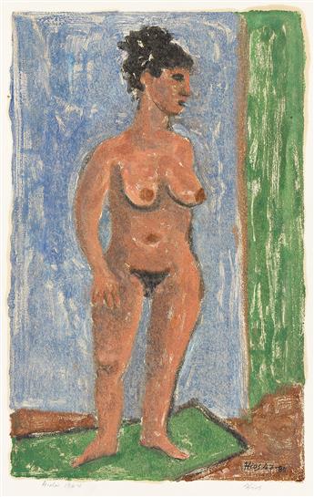 THEO HIOS (1908 - 1999) i)Untitled, (Seated Nude), and ii) Aiola, (Pair).